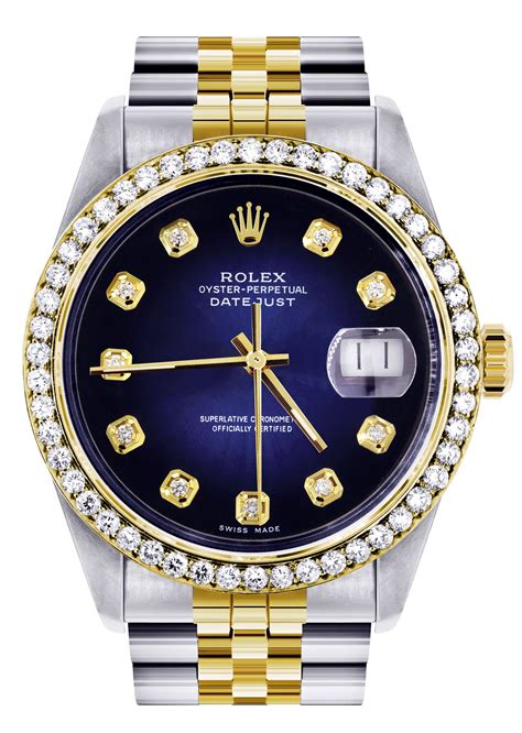 rolex datejust 36mm blue diamond dial|rolex 36mm datejust for sale.